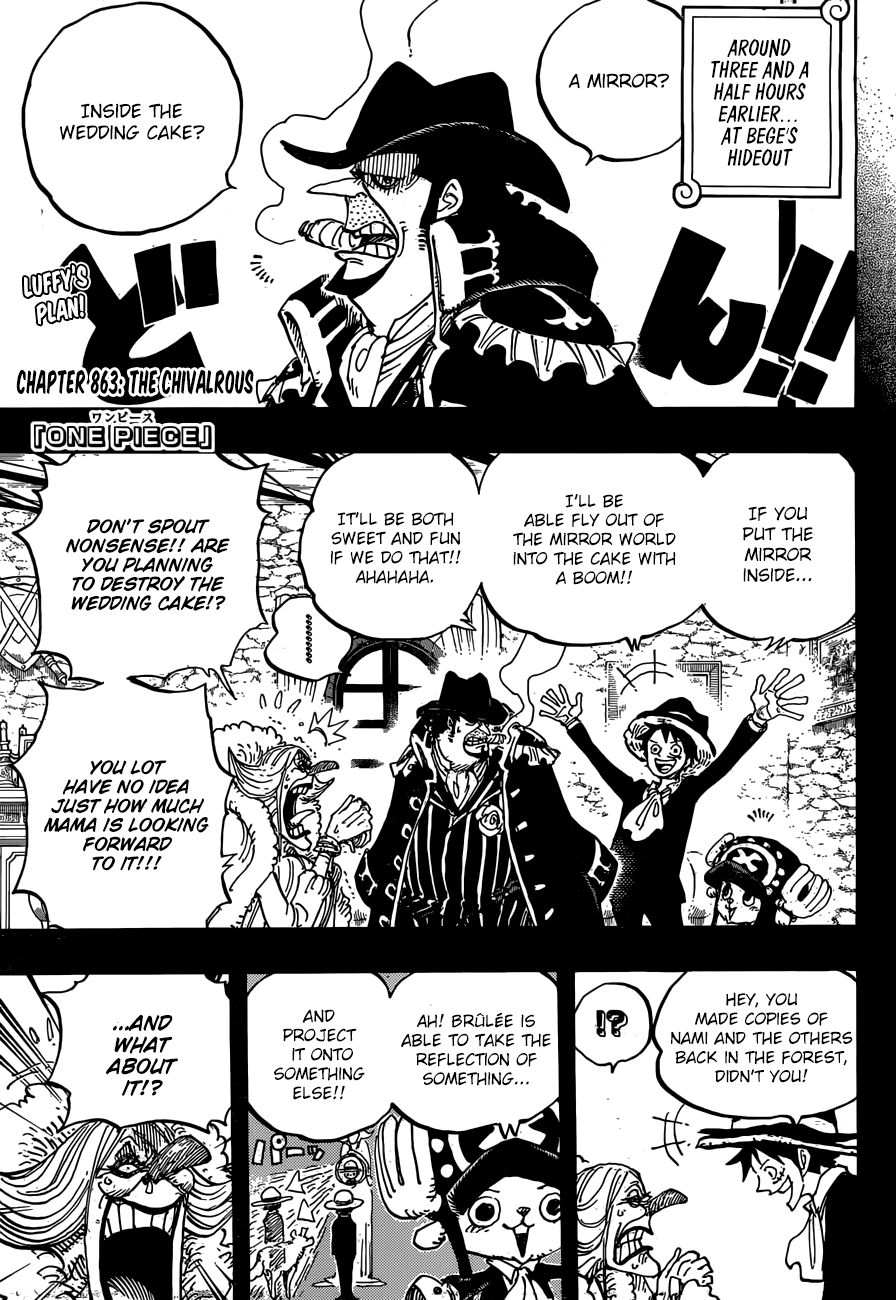 One Piece, Chapter 863 image 03